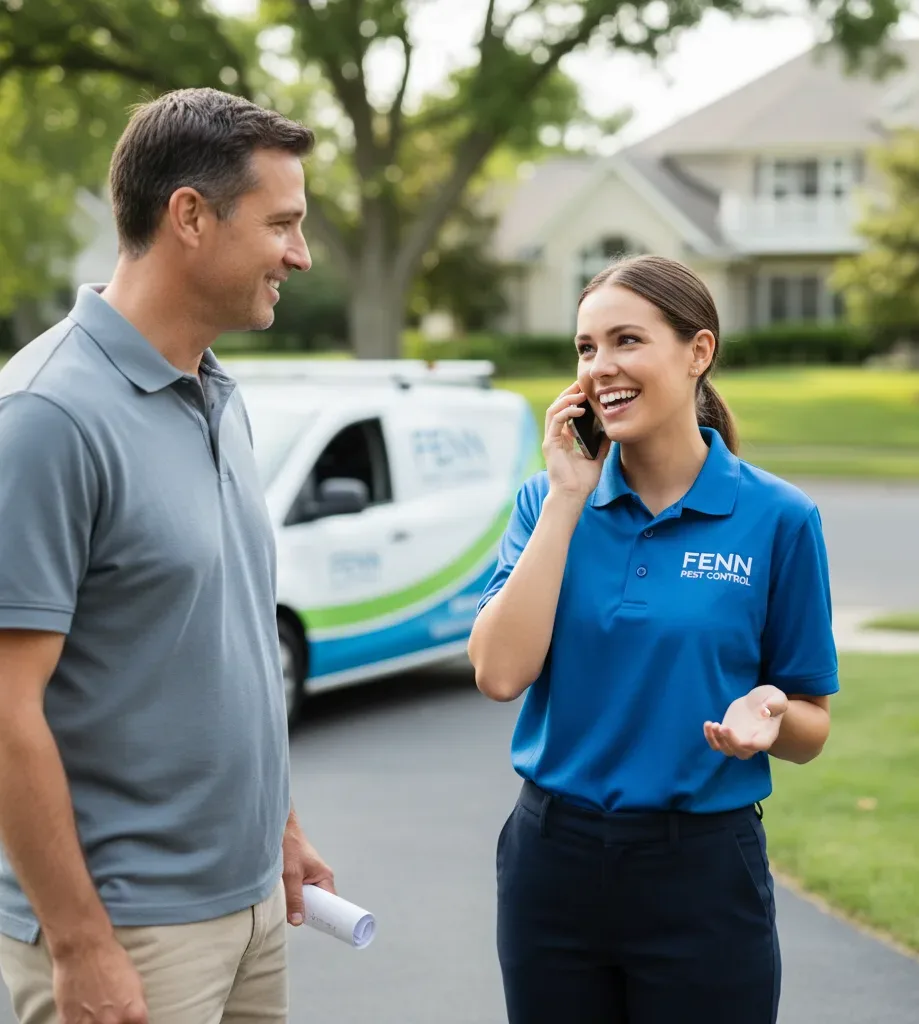 Fenn Pest Control customer support in Silver Grove